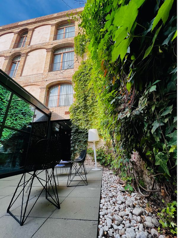 Patio del Mercer Hotel Casa Torner i Güell