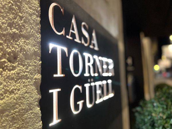 Entrance of the Mercer Hotel Casa Torner i Güell