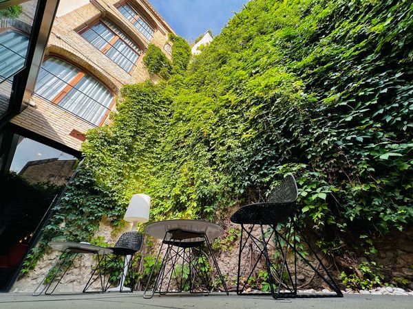 Patio del Mercer Hotel Casa Torner i Güell