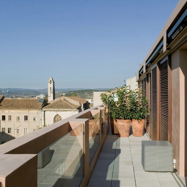 Balcony of the Mercer Hotel Casa Torner i Güell 