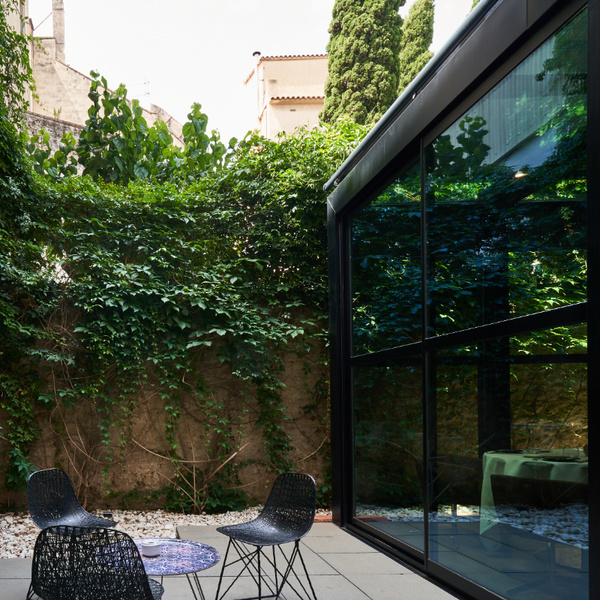 Patio of the Mercer Hotel Casa Torner i Güell