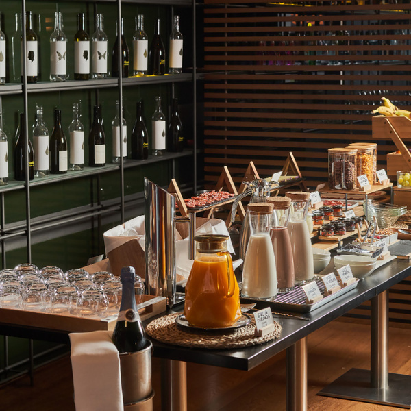 Desayuno del Mercer Hotel Casa Torner i Güell