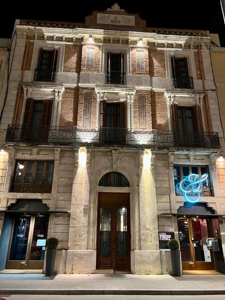 Façade of the Mercer Hotel Casa Torner i Güell