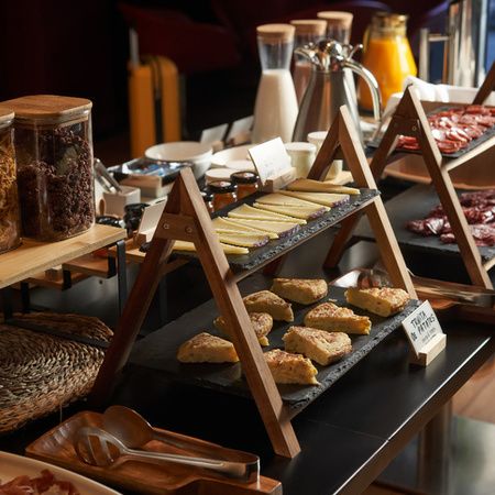 Desayuno del Mercer Hotel Casa Torner i Güell