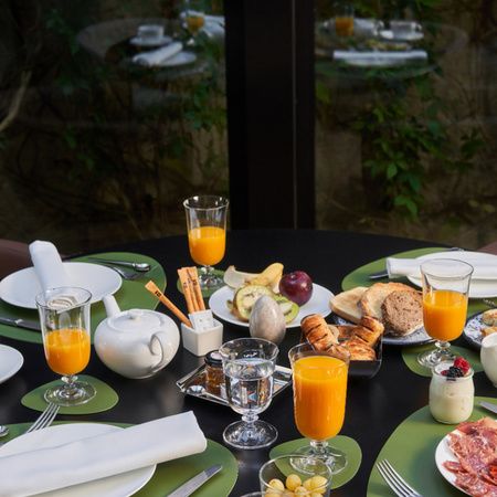 Desayuno del Mercer Hotel Casa Torner i Güell
