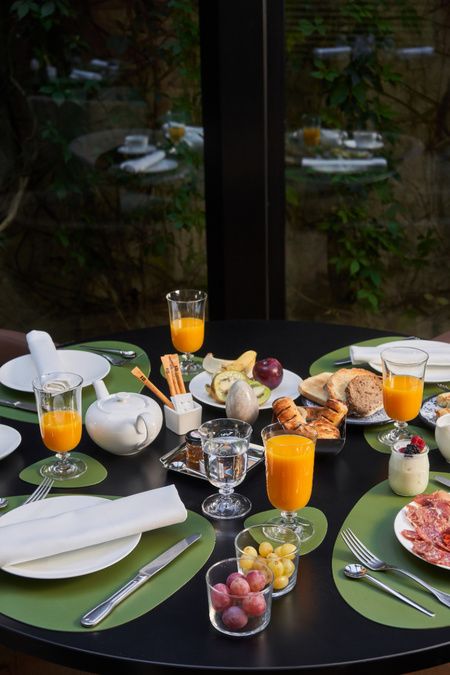 Breakfast at the Mercer Hotel Casa Torner i Güell