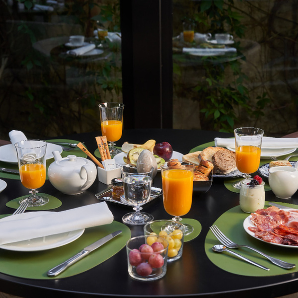 Breakfast at the Mercer Hotel Casa Torner i Güell